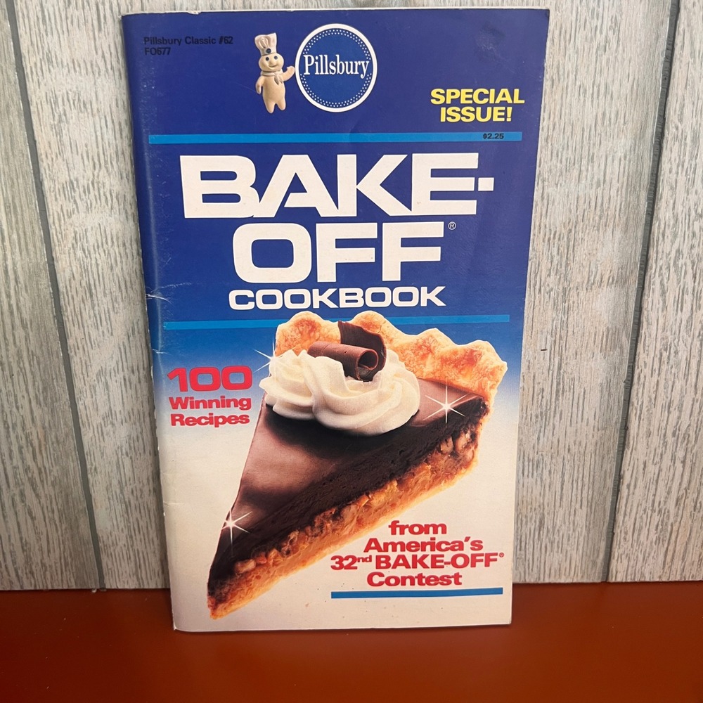 Vtg 1986 Pillsbury Bake-Off Cookbook 100 Winning Recipes Classic No 62 Special